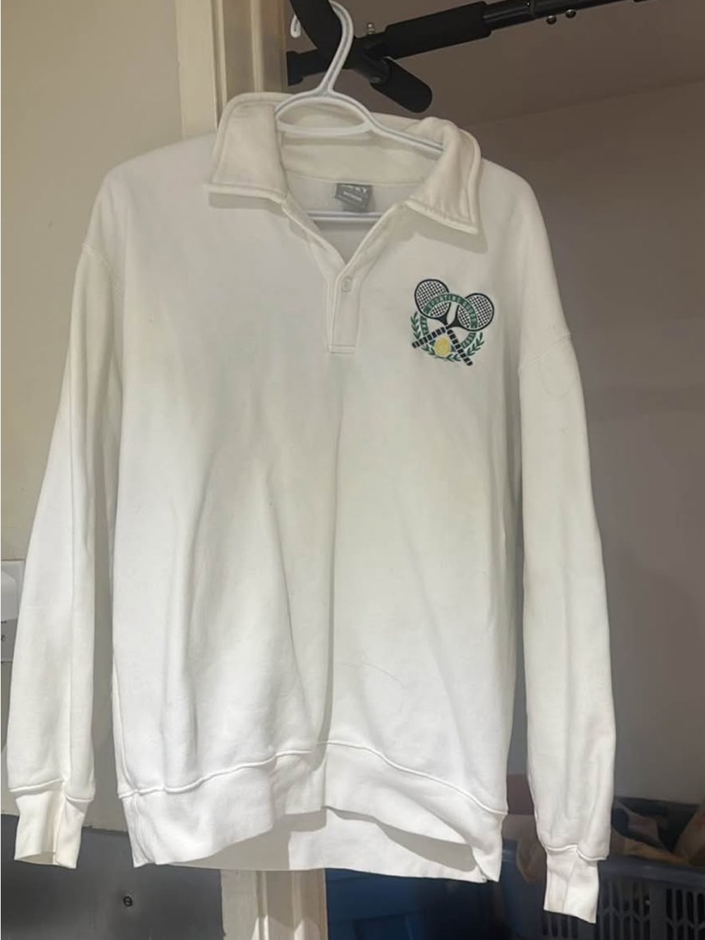TNA oversized boyfriend cozy fleece